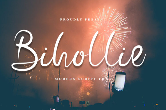 Bihollie: Elegant Handwritten Font