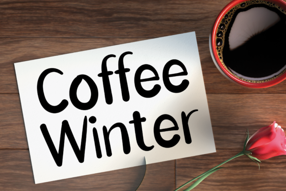 Coffee Winter Font Review