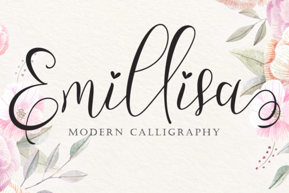 Emillisa: A Dreamy Script Font