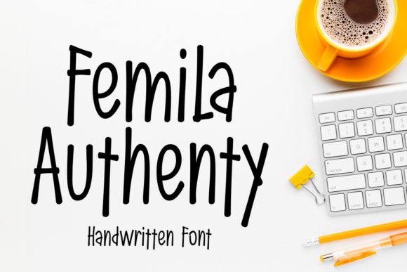 Femila Authenty: A Quirky Handwritten Font