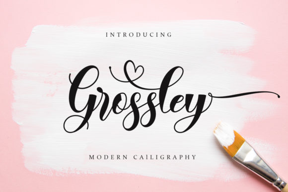 Grossley: A Stylish Font for Creative Campaigns