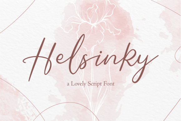 Helsinky: A Handwritten Font for Craft Creators