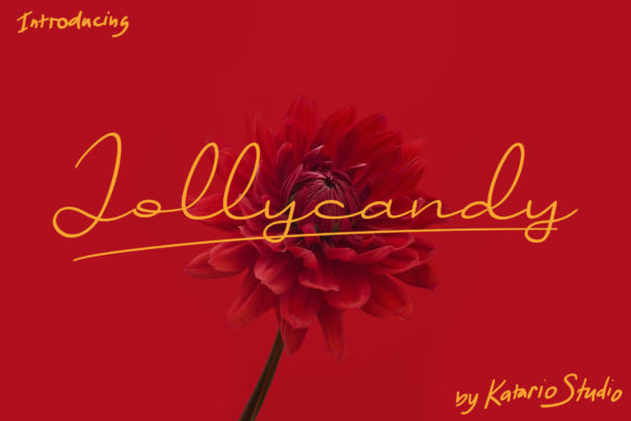 Jollycandy: A Joyful Font for Campaigns