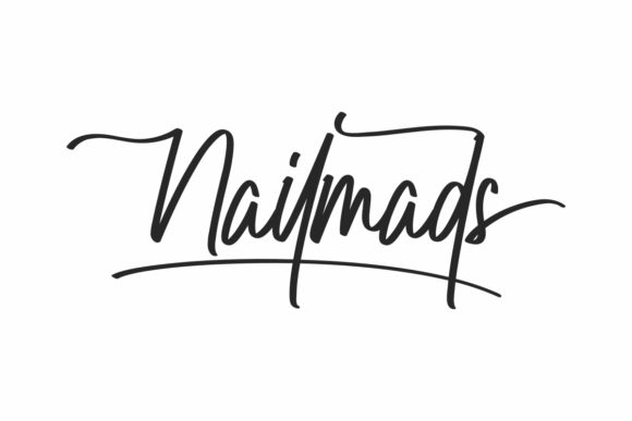 Nailmads: A Stylish Handwritten Font
