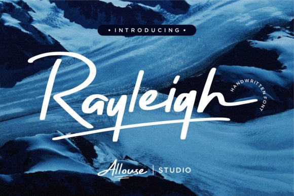 Rayleigh: A Handwritten Font for Creative Campaigns