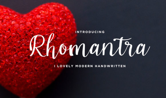 Rhomantra: A Handwritten Font for Digital Marketing