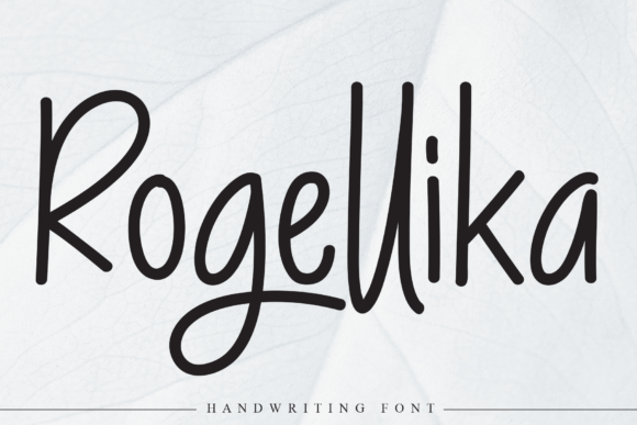 Rogellika: A Sweet Handwritten Font