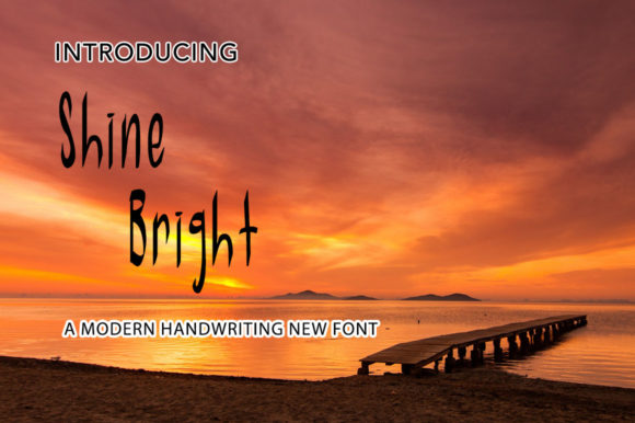 Shine Bright: A Font That Shines