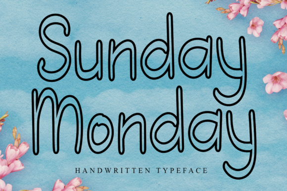Sunday Monday Font: Handwritten Elegance for Crafters
