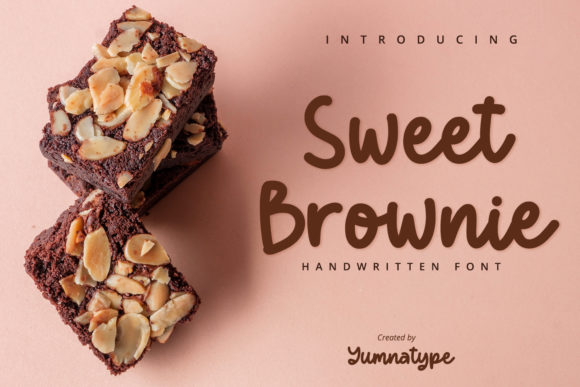 Sweet Brownie Font for Business