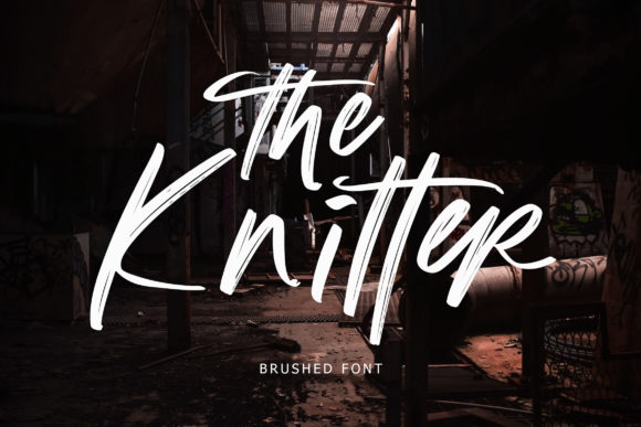 The Knitter: A Handwritten Font for Creative Campaigns