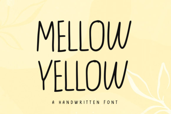 Yellow Mellow Font for Business